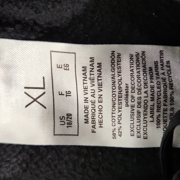 Adidas Black Sweatpants Relaxed Fit Joggers - Picture 4 of 5